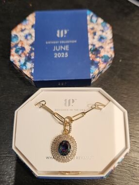 NWT RBP June 2025 Hello Miss Gorgeous  Lab Created Alexandrite & Gold Plating